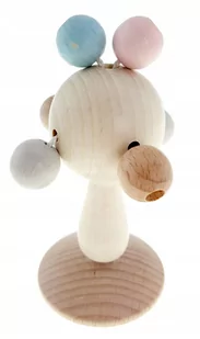 Hess Drewniana Zabawka Grzechotka - Zabawki sensoryczne - miniaturka - grafika 1