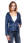 Kurtki damskie - Wrangler, Kurtka damska, Puffer Jacket Twilight Blue W4112Y41F, rozmiar S - miniaturka - grafika 1