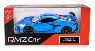 RMZ 5 Chevrolet Corvette Z06 2023 blue - Samochody i pojazdy dla dzieci - miniaturka - grafika 1