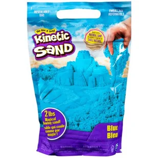 Piasek Kinetyczny Żywe Kolory Niebieski 900G+ - Masy plastyczne - miniaturka - grafika 1