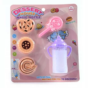 MAGICZNA BUTELKA DLA LALKI KARMIENIE LALEK MLEKO - Akcesoria dla lalek - miniaturka - grafika 1