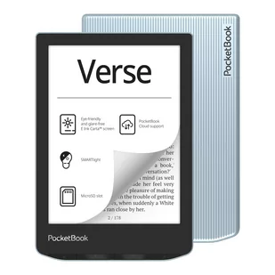 PocketBook Verse 629 jasnoniebieski - Czytniki ebooków - miniaturka - grafika 1