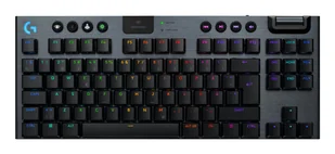 Logitech G G915 X LIGHTSPEED klawiatura Gaming USB + RF Wireless + Bluetooth QWERTY Skandynawia Czarny 920-012756 - Klawiatury - miniaturka - grafika 1
