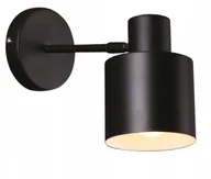 Lampy ścienne - Czarny kinkiet Maxlight Black W0188 nowoczesny - miniaturka - grafika 1