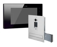 Wideodomofony - Wideodomofon z szyfratorem Vidos S1401D-SKM M1021B-2 - miniaturka - grafika 1