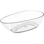 Wanny - Mexen Glass clear wanna wolnostojąca transparentna 170 x 85 cm, korek chrom - 58061708508 - miniaturka - grafika 1