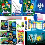 Szkolne artykuły papiernicze - WYPRAWKA SZKOLNA PIXEL ONE (TECZKA Z RĄCZKĄ) L - 20 el. - miniaturka - grafika 1