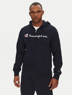 Champion Bluza 220728 Granatowy Slim Fit - Bluzy męskie - miniaturka - grafika 1