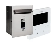 Wideodomofony - Wideodomofon cyfrowy Vidos S1401D-SKP M1022W-2 z szyfratorem - miniaturka - grafika 1