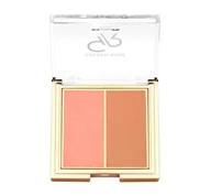 Róże do policzków - Golden Rose - ICONIC - Blush Duo - Podwójny róż do twarzy - 2x3 g - 01 ROSE&NUDE - miniaturka - grafika 1