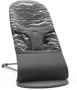 BabyBjorn, leżaczek Bliss Cotton, antracytowy - Leżaczki i huśtawki - miniaturka - grafika 1