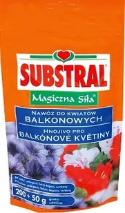 Substral Nawóz do kwiatów balkonowych Magiczna Siła 0 25 kg rozpuszczalny - Nawozy ogrodnicze - miniaturka - grafika 1