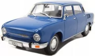 Samochody i pojazdy dla dzieci - Skoda 100L Blue Model Metal Whitebox 1:24 - miniaturka - grafika 1