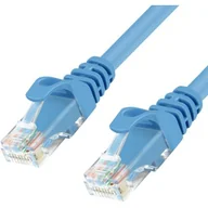 Adaptery i przejściówki - Unitek przewód UTP CAT.6 BLUE 1M - miniaturka - grafika 1