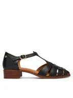 Sandały damskie - Pikolinos Sandały Valencia W7D-1835 Czarny - miniaturka - grafika 1