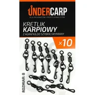 Inne akcesoria dla wędkarzy - Undercarp Krętlik z agrafką do szybkiej wymiany - miniaturka - grafika 1