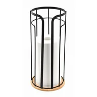 Stojaki i wieszaki na papier toaletowy - Stojak na zapas papieru UMBRA bambus czarny - miniaturka - grafika 1