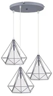 Lampy sufitowe - Elem Piramida Wisząca Elem 8804/3 Zwis - 03 - miniaturka - grafika 1