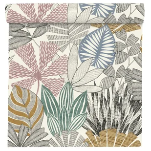 Tapeta Liście Selection Vinyl 868258 winylowa na flizelinie - Tapety - miniaturka - grafika 1