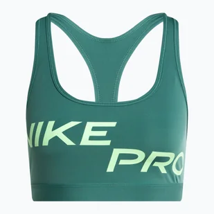 Biustonosz treningowy Nike Pro Swoosh Light Support bicoastal/white - Bielizna sportowa damska - miniaturka - grafika 1