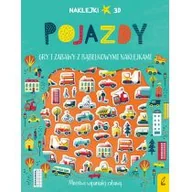Pozostałe książki - Wilga Wypukłe naklejki. Pojazdy - miniaturka - grafika 1