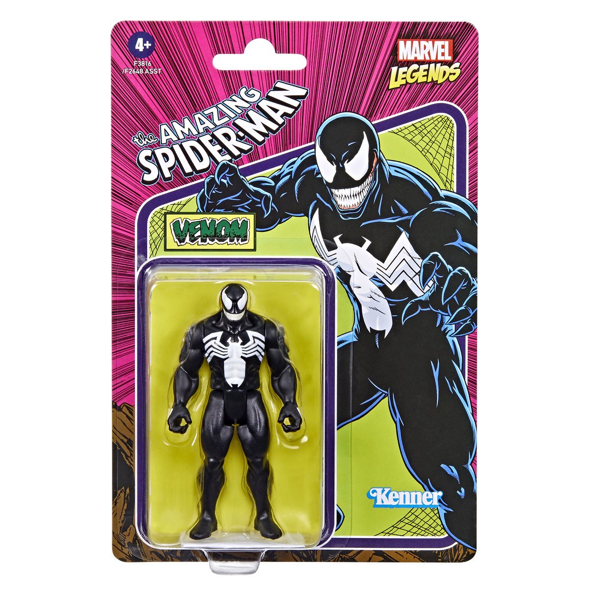 Hasbro, Figurka kolekcjonerska Marvel Legends,The Amazing Spider-Man,Venom