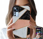 Dodatki do ciast w proszku - ETUI DO XIAOMI 12T / 12T PRO - ELEGANCKIE MODNE WZORY CASE + SZKŁO - miniaturka - grafika 1