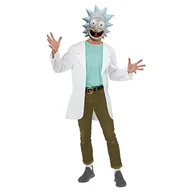 Moda i Uroda OUTLET - Rubie's 703124S Kostium dla dorosłych Ricka Morty Fantazyjna sukienka, męska, jak pokazano, S - miniaturka - grafika 1