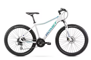 Romet Jolene 6.3 26 L 19" biało-zielony 2126187-19 - Rowery - miniaturka - grafika 1