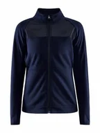 Kurtki damskie - Craft ADV EXPLORE FLEECE MIDLAYER kurtka polarowa damska XL | Blaze | Szczotkowany polar | z otworem na kciuk | kieszenie zapinane na zamek błyskawiczny | Quick Dry kurtka damska | kurtka polarowa dla - miniaturka - grafika 1
