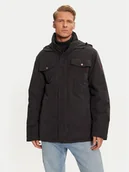 Kurtki męskie - Wrangler Kurtka zimowa 112357266 Czarny Regular Fit - miniaturka - grafika 1