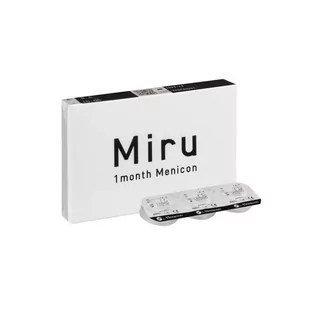 Menicon Miru 1Month 6 szt. - Soczewki kontaktowe - miniaturka - grafika 1