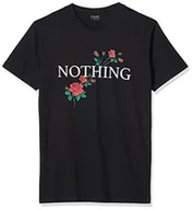 Koszulki męskie - Mister Tee Męski T-shirt Nothing Rose, czarny, M - miniaturka - grafika 1