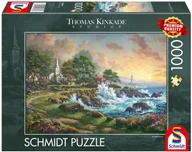 Puzzle - Schmidt, Puzzle PQ THOMAS KINKADE Nadmorski krajobraz, 1000 el. - miniaturka - grafika 1