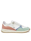 Sneakersy damskie - Geox Sneakersy D Bulmya D36NQB 01122 C1548 Biały - miniaturka - grafika 1