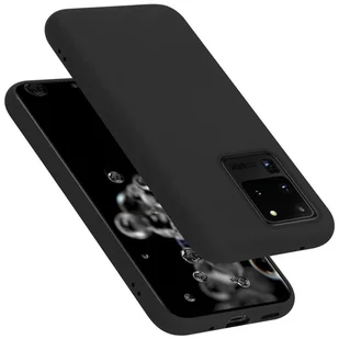 Etui ochronne Cadorabo do Samsung Galaxy S20 ULTRA w kolorze czarnym Etui na telefon komórkowy Pokrowiec TPU Etui - Etui i futerały do telefonów - miniaturka - grafika 1