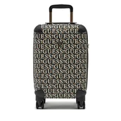 Walizki - Guess Walizka kabinowa Stark TWE927 09830 Brązowy - miniaturka - grafika 1