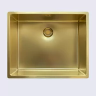 Zlewozmywaki - Zlewozmywak Reginox New York 50x40 złoto GOLD FLAX - R35160 - miniaturka - grafika 1