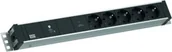 Listwy zasilające - Listwa zasilająca Bachmann BACHMANN 19 1.5U 5xCEE7/3 1xGVS-Plus 2.0m CEE7/7 - miniaturka - grafika 1