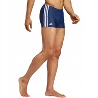 Kąpielówki męskie - Spodenki kąpielowe męskie adidas Classic 3-Stripes granatowe IB9375 8 - miniaturka - grafika 1
