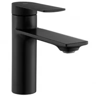 Baterie umywalkowe - Rea B9986 Storm Black Bateria umywalkowa niska - miniaturka - grafika 1
