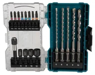 Wiertła - Makita E-07026 zestaw wierteł i bitów 18 elementów w walizce - miniaturka - grafika 1
