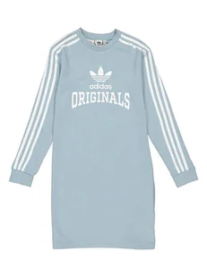 adidas Sukienka w kolorze błękitnym - Sukienki - miniaturka - grafika 1