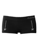 Bielizna ciążowa - Cache Coeur Szorty ciążowe ILLUSION BLACK, Rozmiar: S - miniaturka - grafika 1