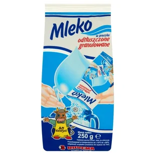 Gostyń Spółdzielnia Mleczarska w Gostyniu GOS.MLEKO GRANULOWANE PACZK. 250G - Mleko - miniaturka - grafika 1