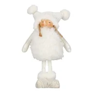 Ozdoby bożonarodzeniowe - Figurka dekoracyjna Dziewczynka śnieżynka 33cm - miniaturka - grafika 1