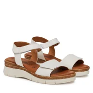 Espadryle damskie - Espadryle Tamaris 1-28220-44 Biały - miniaturka - grafika 1