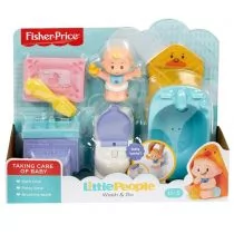 Fisher Price Little People Jeździk wóz strażacki Światła i dźwięki - Rowerki trójkołowe - miniaturka - grafika 1