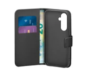 Etui i futerały do telefonów - Puro Case Wallet Stand do Galaxy S25 Czarny - miniaturka - grafika 1