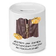 Skarbonki - Skarbonka Dla Kaliny na Urodziny Imieniny Prezent z Nadrukiem ze Zdjęciem + Opakowanie na prezent (wzór 01) - miniaturka - grafika 1